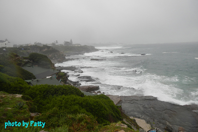bad weather at Hermanus